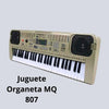 JUGUETE PIANO ORGANETA MQ 807 54 TECLAS